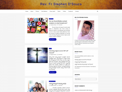 stephendsouza.in snapshot
