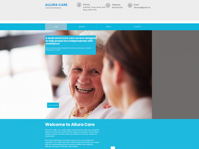 alluracare.co.uk snapshot