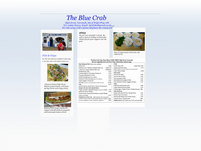 thebluecrab.co.uk snapshot