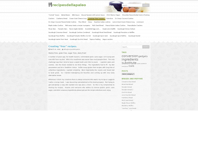 recipesdellapaleo.com snapshot