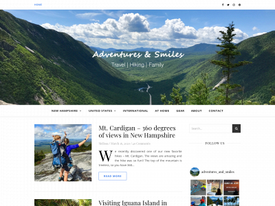 adventuresandsmiles.com snapshot