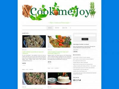 cookmejoy.com snapshot