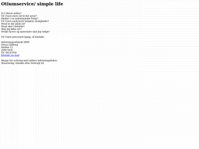 otiumservice.dk snapshot