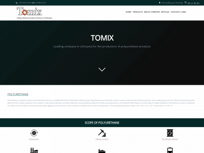 tomix.lt snapshot