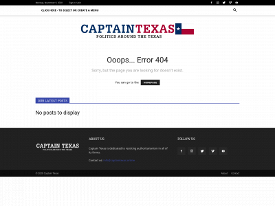 captaintexas.online snapshot