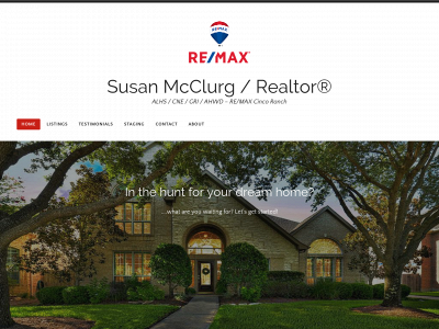 susanmcclurg.com snapshot