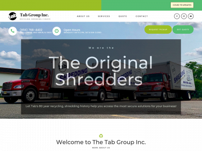 tabshred.com snapshot