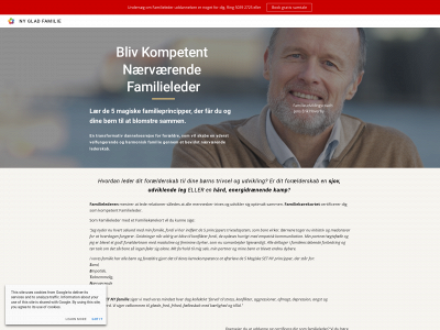 nygladfamilie.dk snapshot