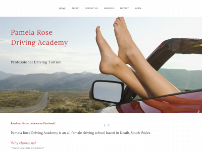 www.pamelarosedriving.co.uk snapshot