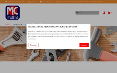 martinezcaballero.com snapshot