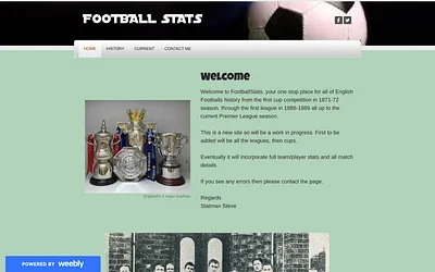football-stats.weebly.com snapshot