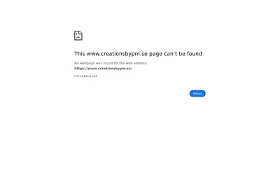 creationsbypm.se snapshot