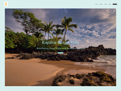 kapaluaresortvilla.com snapshot