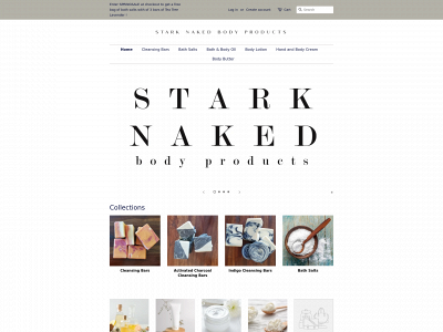 starknakedbodyproducts.com snapshot