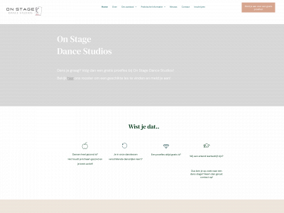 onstagedancestudios.nl snapshot