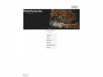 ridefood.de snapshot