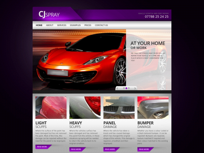 cjspray.co.uk snapshot