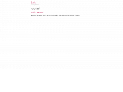 exidofficial.com snapshot