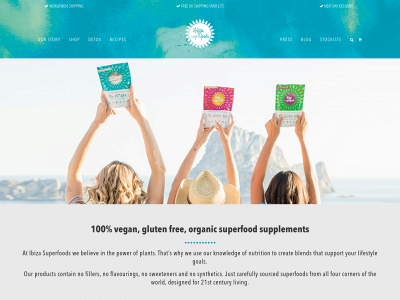 ibizasuperfoods.com snapshot