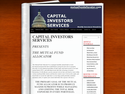 mutualfundallocator.com snapshot