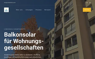 misterbalcony.de snapshot