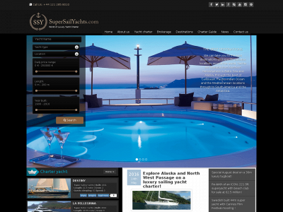 supersailyachts.com snapshot