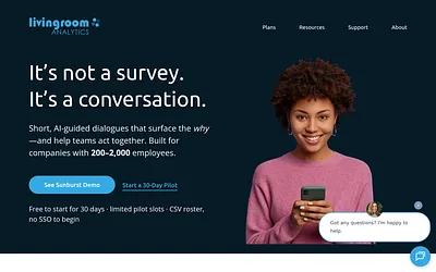 livingroomanalytics.com snapshot