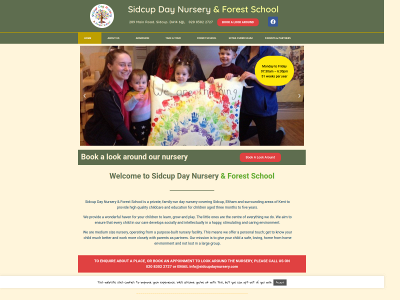 sidcupdaynursery.com snapshot