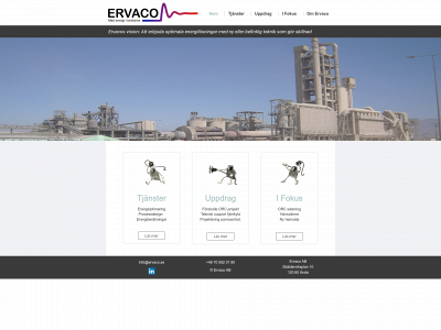 ervaco.se snapshot