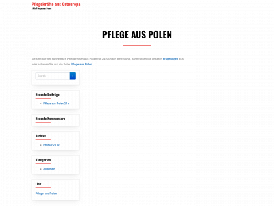 pflegekraefte24h.de snapshot