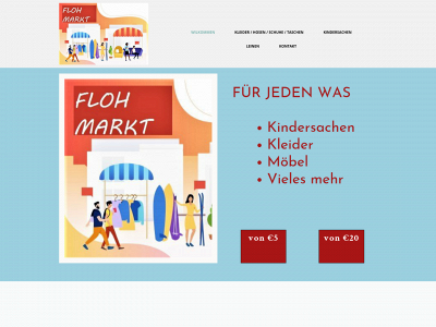 flohmarktfuerjedenwas.de snapshot