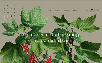 selectedbotanicals.com snapshot