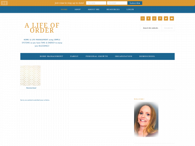 alifeoforder.com snapshot