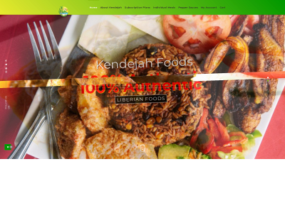 kendejahfoods.com snapshot