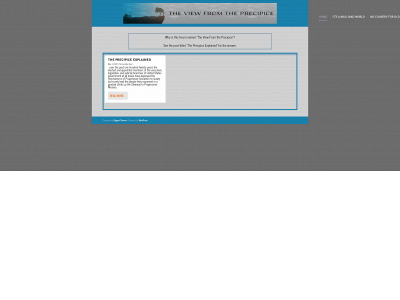 fromtheprecipice.com snapshot