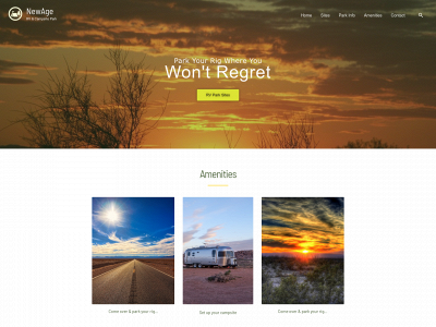 newagervcampsitepark.com snapshot