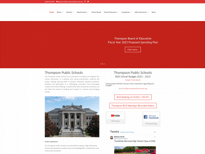 thompsonpublicschools.org snapshot