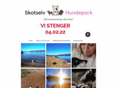 skotselvhundepark.no snapshot