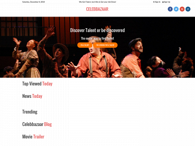celebbazaar.com snapshot
