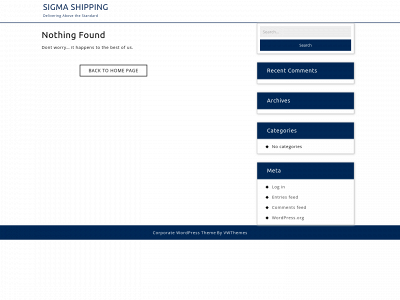 shippingsigma.com snapshot