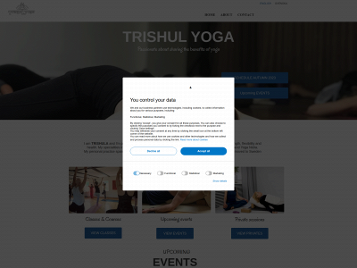 trishulyoga.com snapshot