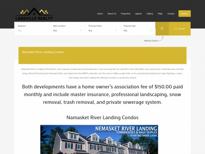 lakevillerealtycorp.com snapshot
