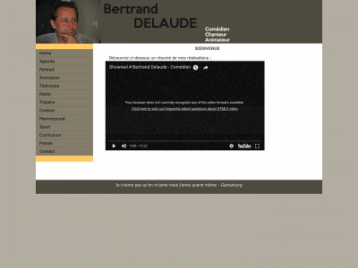 bertranddelaude.be snapshot
