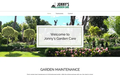 jonnysgardencare.co.uk snapshot