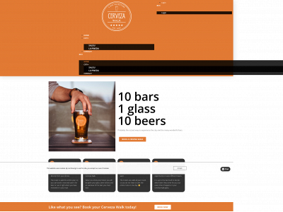 cerveza-walk.com snapshot