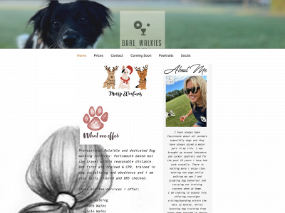 barewalkies.co.uk snapshot