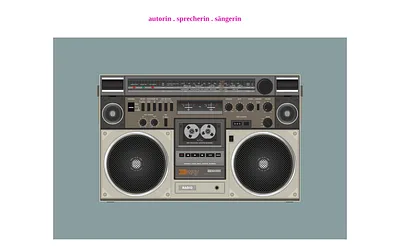 autorin-sprecherin.de snapshot