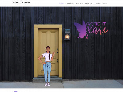 fighttheflare.org snapshot
