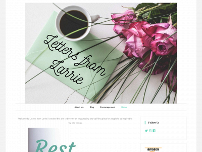lettersfromlarrie.com snapshot