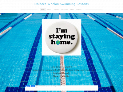 www.doloreswhelanswimmminglessons.com snapshot